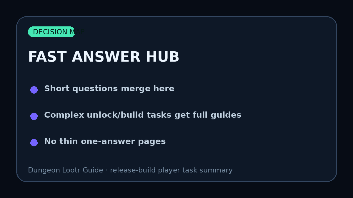 Fast Answer Hub for Dungeon Lootr